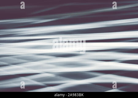 Motion blurred lights, abstract defocused background. Stock Photo