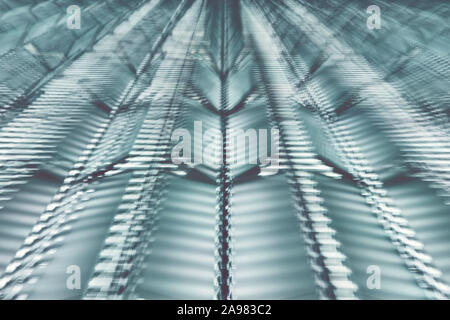 Motion blurred lights, abstract defocused background. Stock Photo