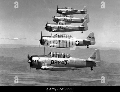 Volunteer Argentinian pilots serving the Allies forces during the World War II Stock Photo