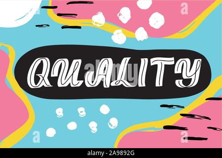 Abstract retro design style with ink texture. Stock Vector