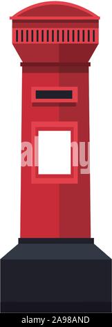 water hydrant icon, flat design Stock Vector