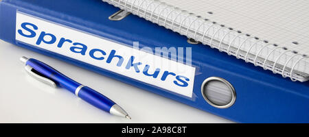 Sprachkurs German Language Course Stock Photo