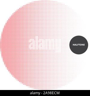 Abstract halftone background, design element. Stock Vector