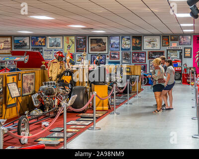 Big  Daddy Don Garlits Museum of Drag Racing in Ocala Florida In the United States Stock Photo
