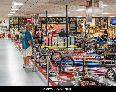 Big  Daddy Don Garlits Museum of Drag Racing in Ocala Florida In the United States Stock Photo