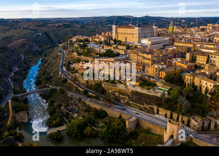 Alcázar de Toledo, Toledo, Spain Stock Photo
