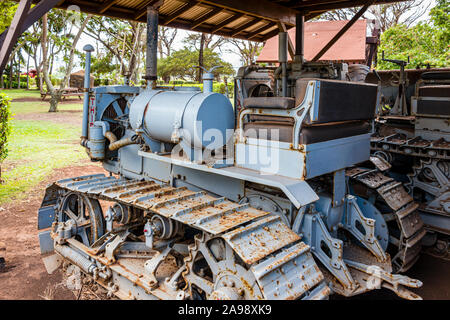 Pu‘unene Sugar Museum & Mill, Cat Thirty Stock Photo