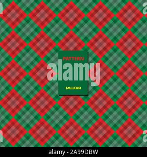 Check pattern vector background. Eps10 vector. Stock Vector