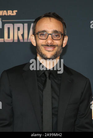 Los Angeles, USA. 13th Nov, 2019. Omid Abtahi, at Premiere Of Disney 's 'The Mandalorian' at El Capitan theatre in Hollywood, California on November 13, 2019. Credit Faye Sadou/MediaPunch Credit: MediaPunch Inc/Alamy Live News Stock Photo