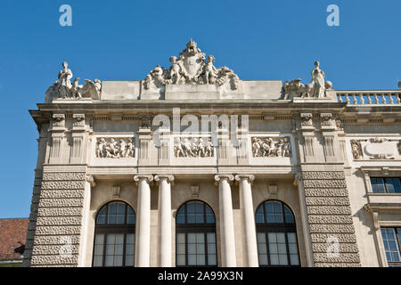 Architectural detail of Hofburg Palace. Vienna Stock Photo
