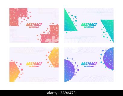 Abstrack background line layer complex with geometric shape. vector illustration Stock Vector