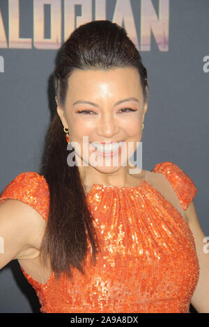 Ming-Na Wen 11/13/2019 “The Mandalorian” Premiere held at the El