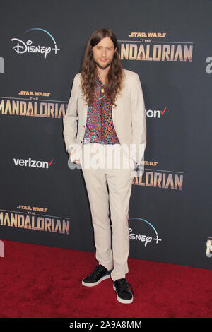 Los Angeles, USA. 13th November, 2019. Ludwig Goransson 11/13/2019 “The Mandalorian” Premiere held at the El Capitan Theatre in Hollywood, CA Photo by Kazuki Hirata/HollywoodNewsWire.co Credit: Hollywood News Wire Inc./Alamy Live News Stock Photo