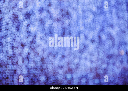 Lights On Blue Background -  Illustration, Graphic Design Useful For Your Design. Bright Blue Abstract Christmas Background With White Snowflakes Stock Photo