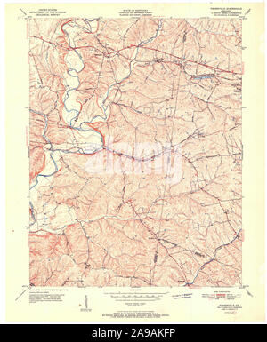 Fisherville, Kentucky, map 1951, 1:24000, United States of America by ...