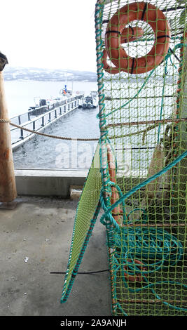 King Crab expedition Finnmark Norway Stock Photo