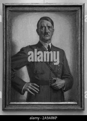 Oil painting of Adolf Hitler Stock Photo - Alamy