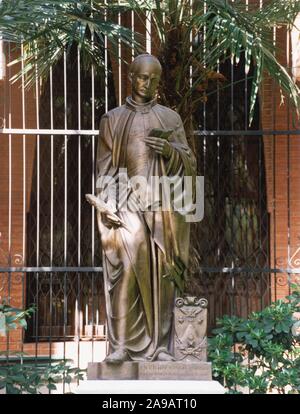 The Teresian College by Gaudí (Barcelona, 1888-1889), 2002. Stock Photo