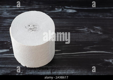 Top view of toilet paper roll and paper tubes during the coronavirus  epidemic Stock Photo - Alamy