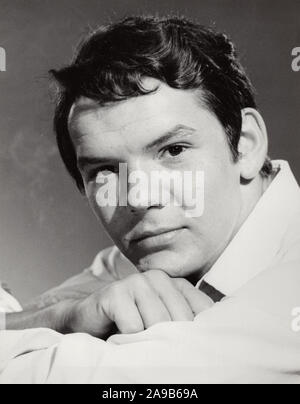 Matthias Grimm, deutscher Schauspieler, Hörspiel- und Synchronsprecher, Deutschland Mitte 1960er Jahre. German actor, audio play speaker and dubbing actor Matthias Grimm, Germany mid 1960s. Stock Photo