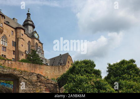 Landgrafenschloss Marburg Stock Photo