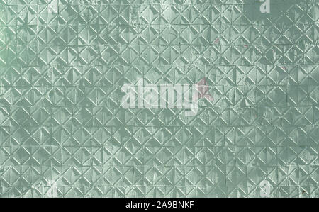 old tile painted over with paint background Stock Photo