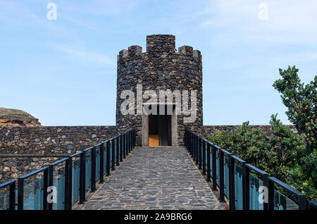 Fort Joao Batista at Porto Moniz, Madeira Island Stock Photo