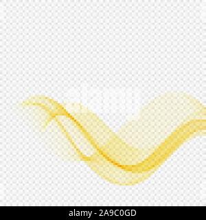 Bright green vector waves abstract background Eps10 Stock Vector