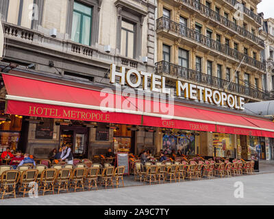 Hotel Metropole Brussels Belgium Stock Photo Alamy