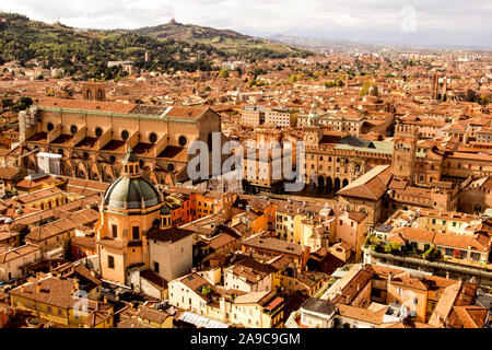 Bologna, Italy, panoramic view Stock Photo