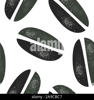 Cute Seamless Scandinavian Terracotta Pattern in modern colours. Modern abstract art for prints. Stock Vector