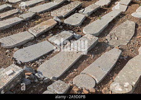 Jew's Gate Cemetery, Gibraltar Stock Photo