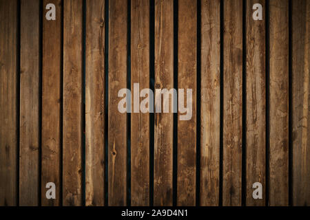 Old weathered wooden planks of a sea pier as a background. Stock Photo