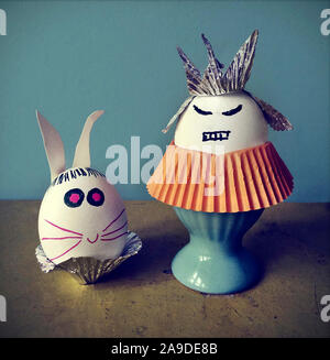 Easter, Easter eggs, painted Easter eggs Stock Photo