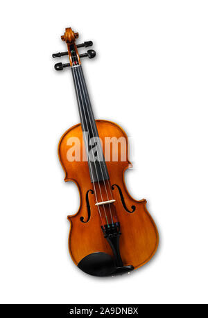 Violin isolated on white backgroundsong Stock Photo