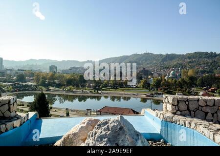 Pannonian Lakes, Tuzla, Bosnia and Herzegovina Stock Photo