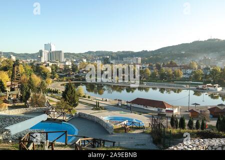 Pannonian Lakes, Tuzla, Bosnia and Herzegovina Stock Photo