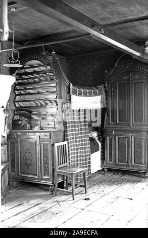 Interior from farmhouse, Replot, Korsholm ca. 1930 Stock Photo - Alamy
