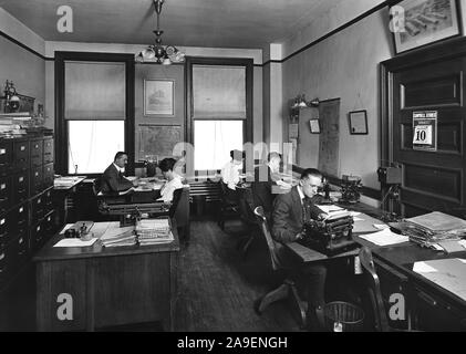 1918 Alien Property Custodian - Property Seized - Alien Property seized by U.S. Alien Property Custodian. Gerhard & Hey, Inc, N.Y.C Stock Photo