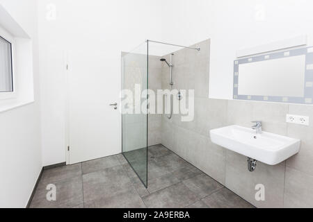 Modern bathroom Stock Photo