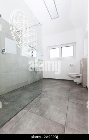 Modern bathroom Stock Photo