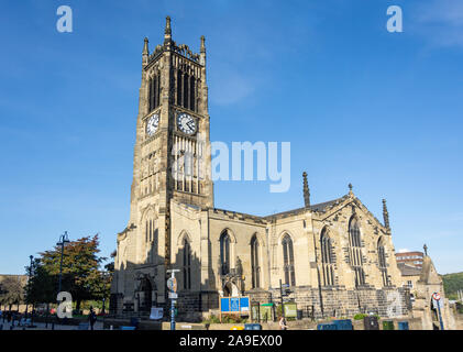 St Peter's Parish Church, Cross Church Street, Huddersfield, West Yorkshire, England, United Kingdom Stock Photo