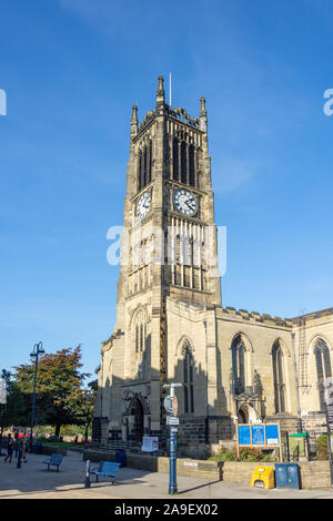 St Peter's Parish Church, Cross Church Street, Huddersfield, West Yorkshire, England, United Kingdom Stock Photo