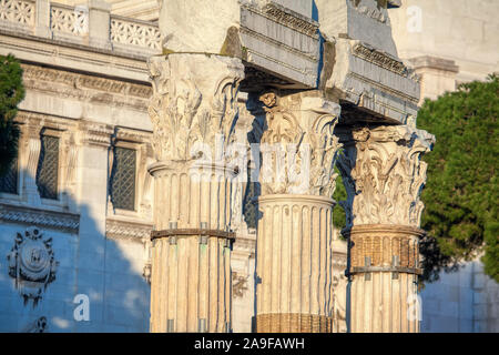 details of architectural columns from antiquity Stock Photo