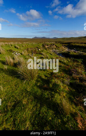 Landscape on the A'Mhoine Peninsula Sutherland Scotland UK Stock Photo