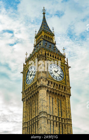 Big Ben church tower in London Stock Photo