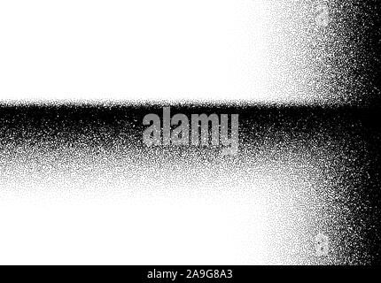 Abstract background with layers of scattered dots Stock Vector