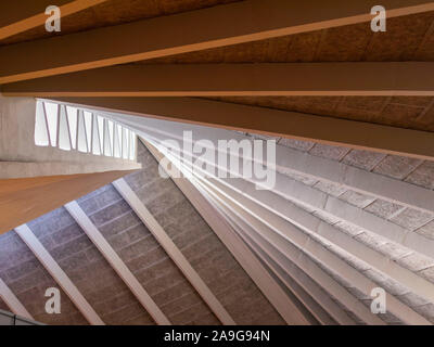 Roof detail of London's Design Museum in Kensington, London UK Stock Photo
