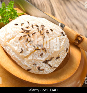 German Harzer Cheese Stock Photo