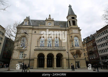 Cercle Municipal, Place D'armes, Luxembourg Stock Photo